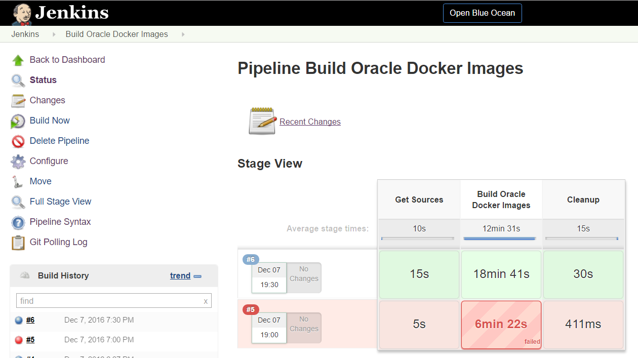 Virtual Development Server Install Jenkins for Continuos Integration Delivery Deployment   jenkins build oracle images classic result