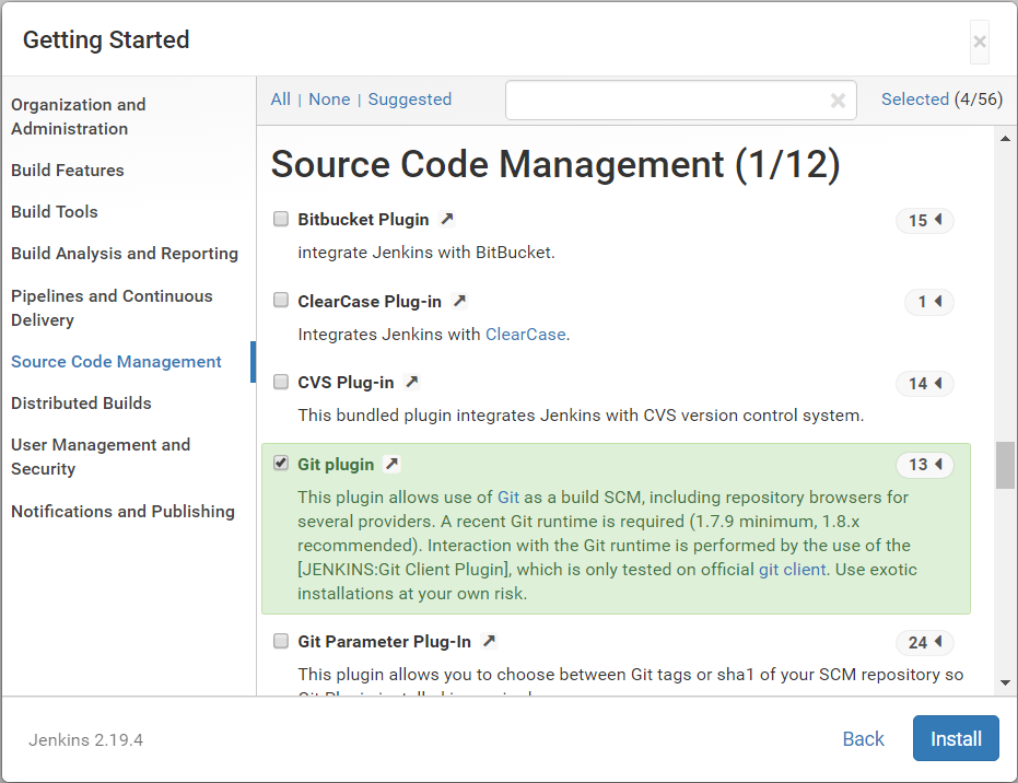 Virtual Development Server Install Jenkins for Continuos Integration Delivery Deployment   jenkins git plugin