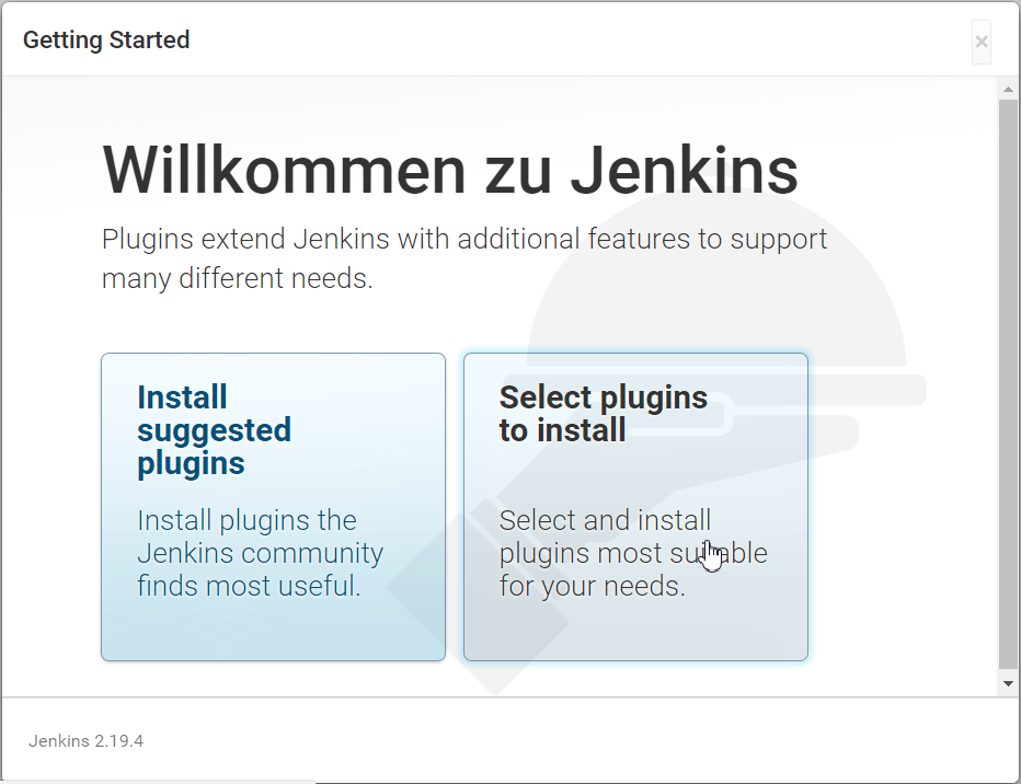 Virtual Development Server Install Jenkins for Continuos Integration Delivery Deployment   jenkins select plugins