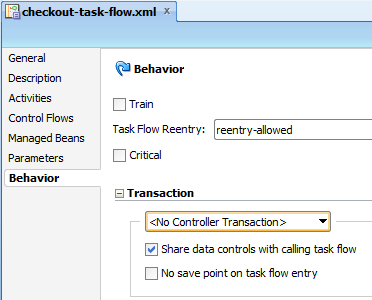 Write ADF static code analysis rules with PMD and running these in JDeveloper   No controller transaction